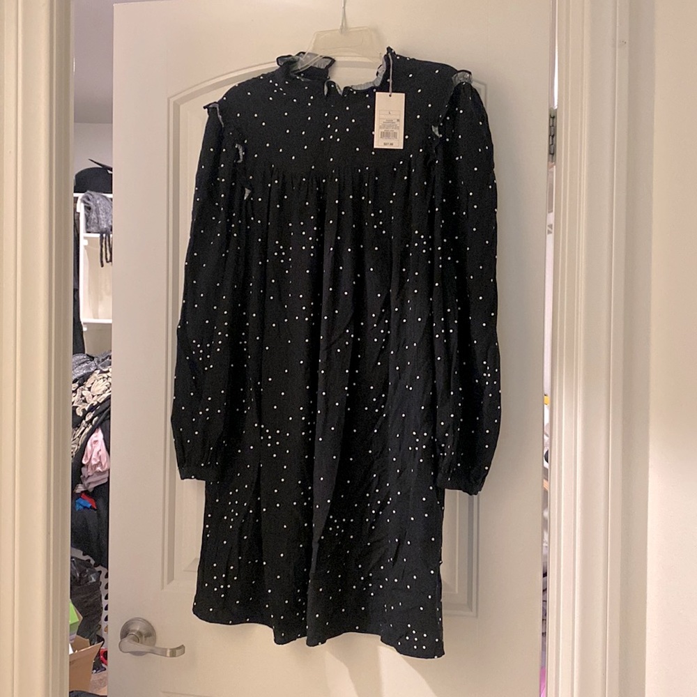 New Day polka dot dress